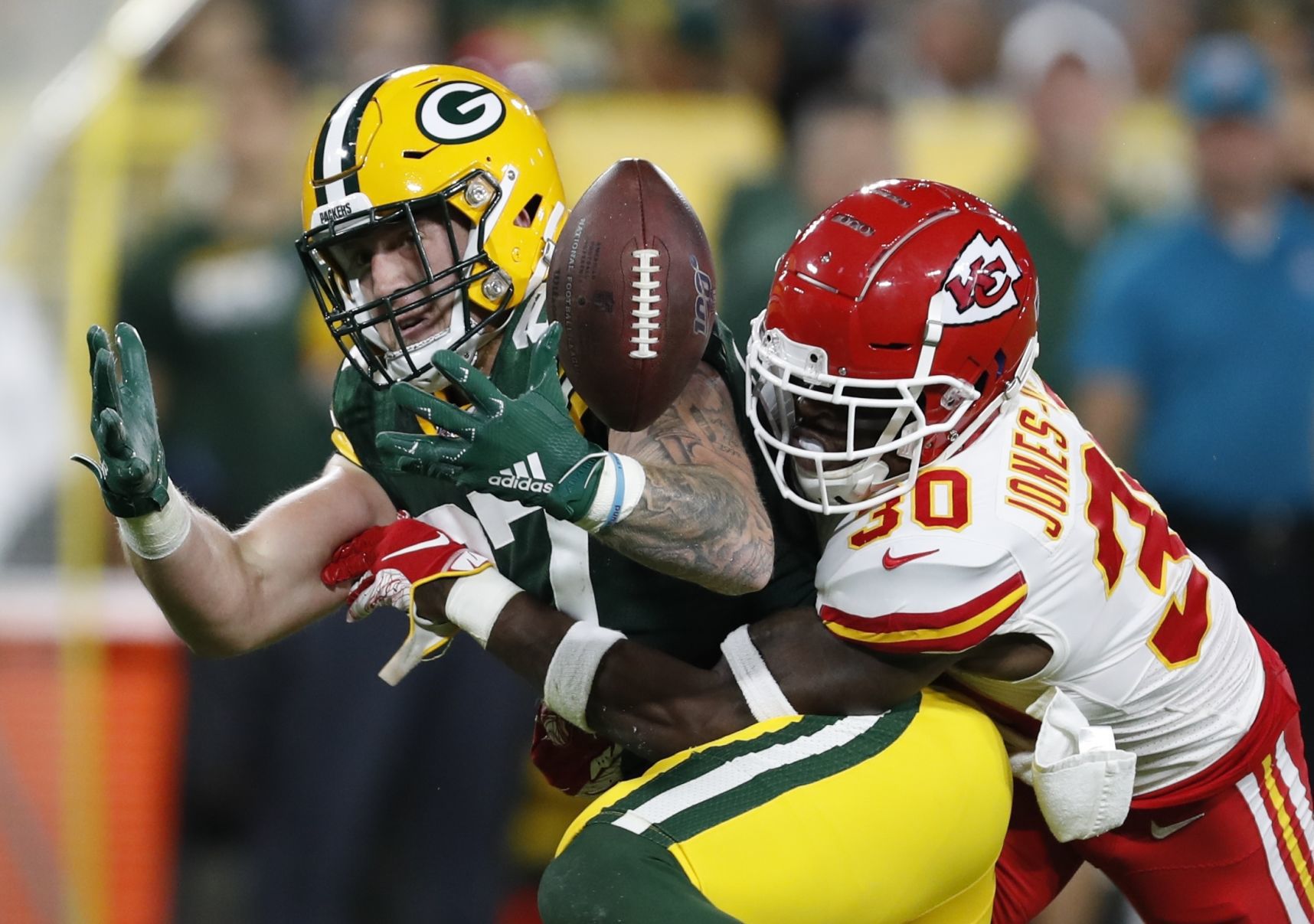 Packers 27, Chiefs 20